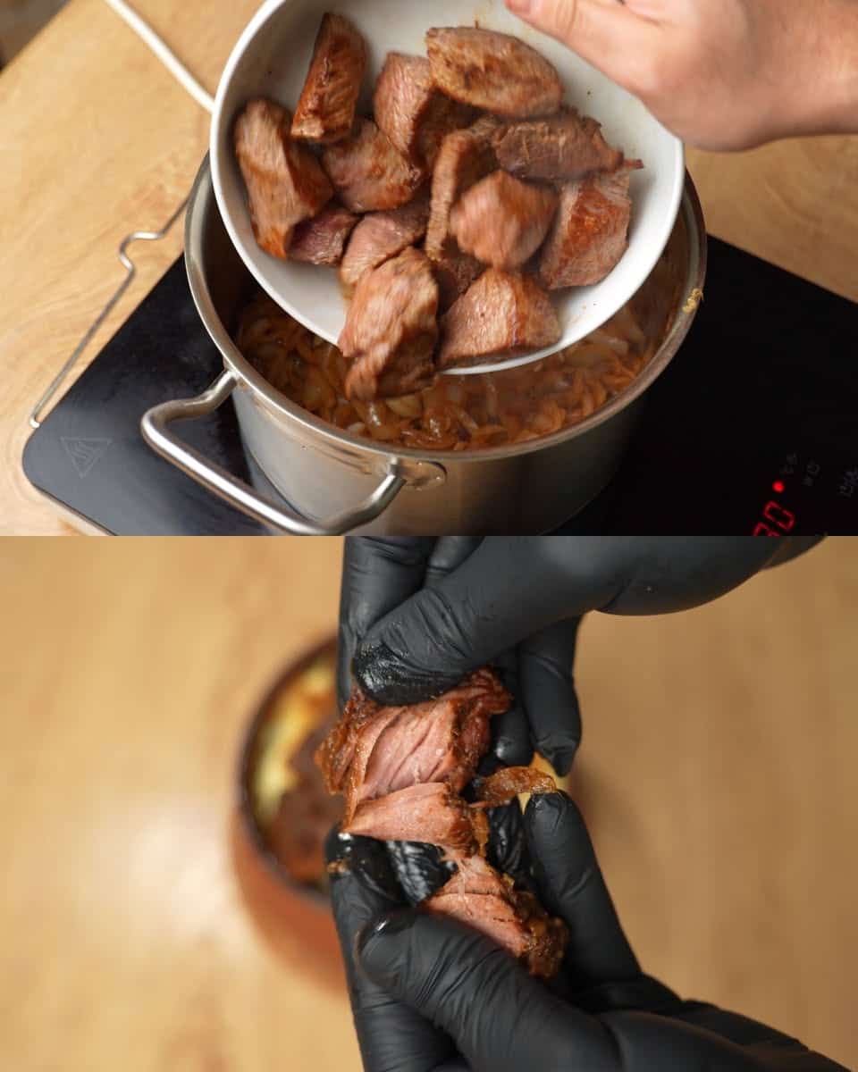 كباب حلة بصوص البصل